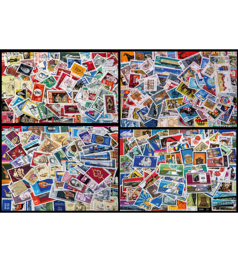 SET: DDR Zusammenstellungen von 1960 bis 1979 gestempelt