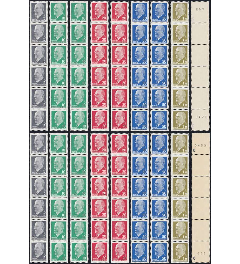 SET: DDR-Rollenstreifen