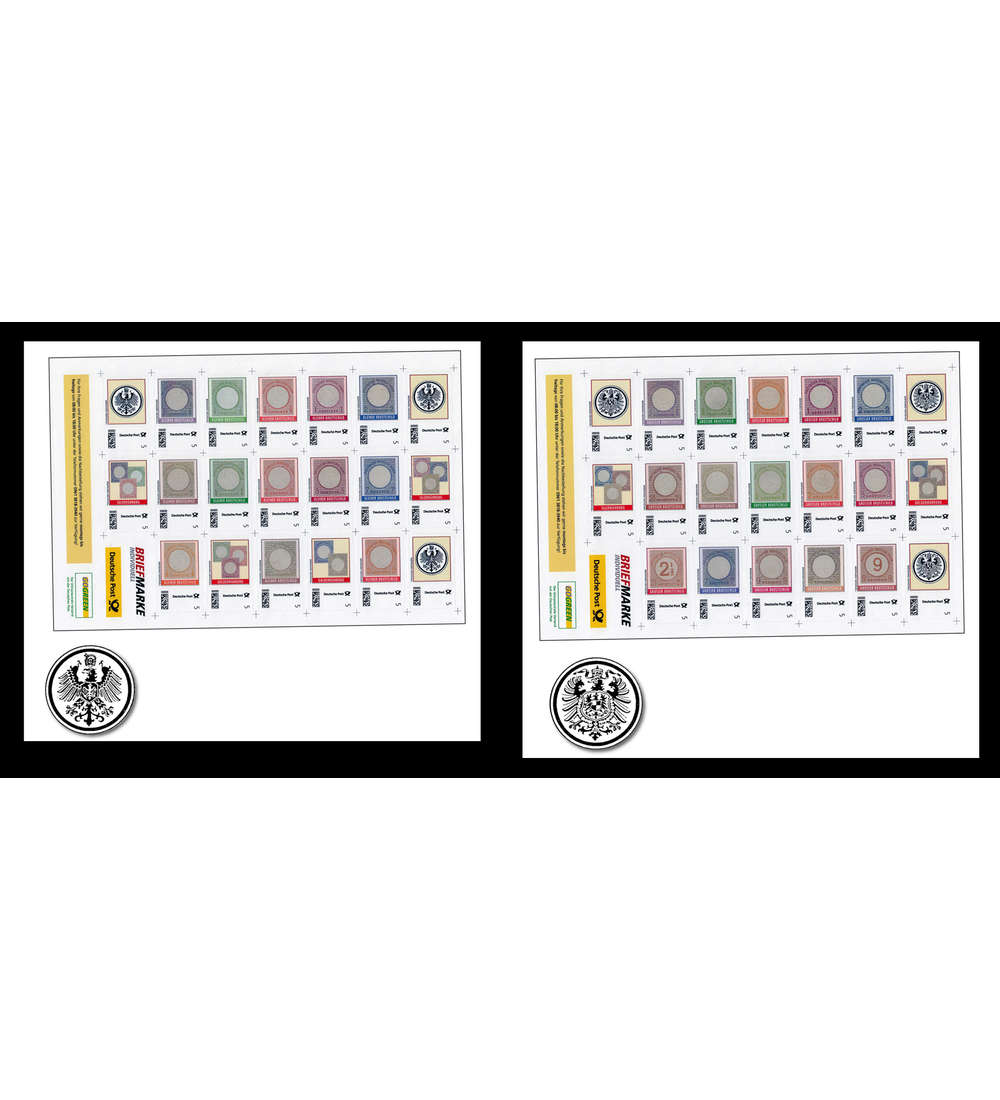 SET: Deutsche Post Kleiner + gro�er Brustschild