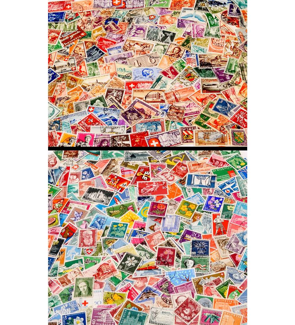 SET: Schweiz Kollektionen gestempelt