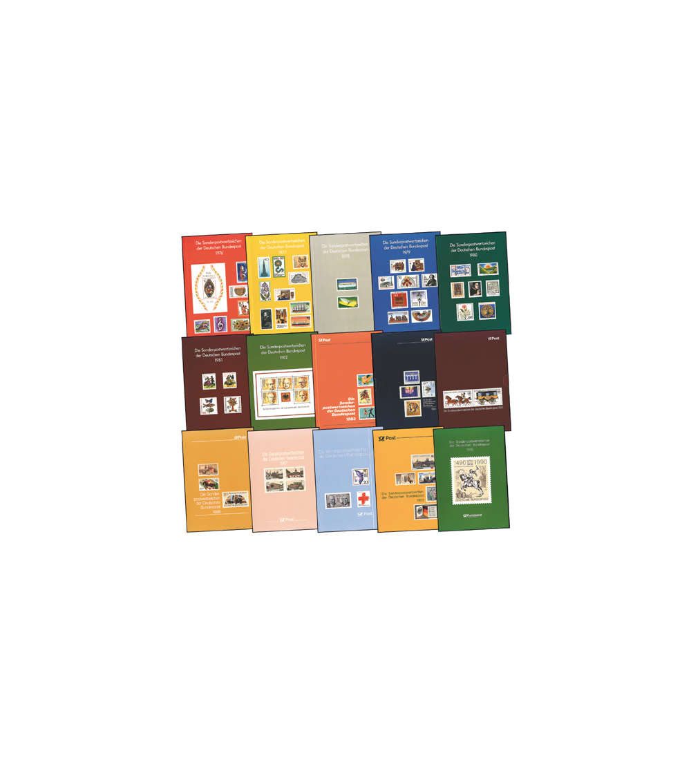 SET: BRD/Berlin Jahrb�cher 1976-1990