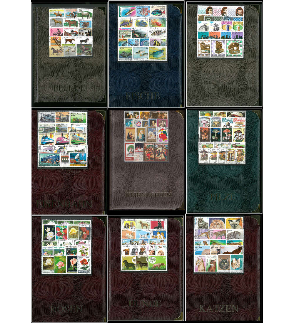 SET: 9 Motivkollektionen