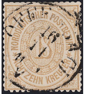 2. Wahl&nbsp;Norddeut. Postbezirk&nbsp;Nr.&nbsp;23&nbsp;gestempelt gepr�ft