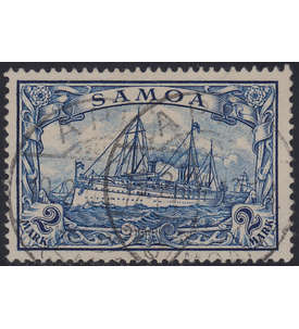   Samoa Nr. 17 gestempelt geprft