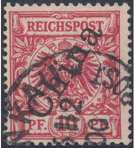 Dt. Post China Nr. 3 IIc gestempelt geprft