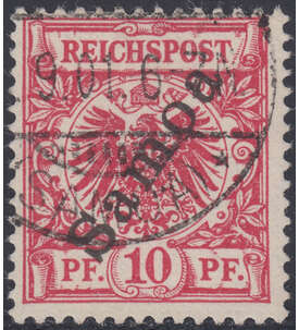 Samoa Nr. 3 c gestempelt geprft