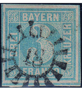 Bayern Nr. 2 I a gestempelt geprft