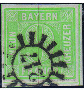 Bayern Nr. 5 a III gestempelt geprft