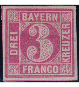 Bayern Nr. 9 a ungestempelt Mit Fotobefund Sem