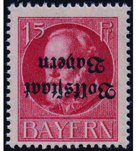 Bayern Nr. 120 II AK postfrisch geprft Helbig