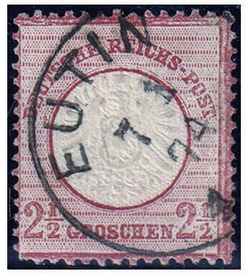 Dt. Reich Nr. 21 c gestempelt gepr�ft