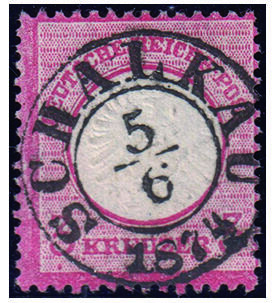 Dt. Reich Nr. 25 gestempelt Schalkau