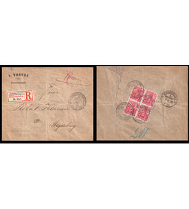 Dt. Post in der T�rkei Mitl�ufer   auf Einschreibebrief