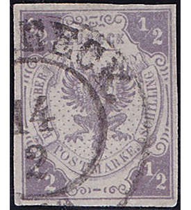 Lbeck Nr. 6 gestempelt und geprft