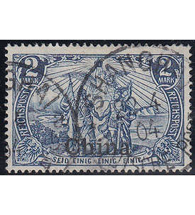 Deutsche Post China Nr. 25 I gestempelt geprft