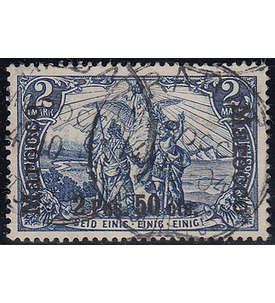 Deutsche Post Marokko Nr. 17 II I gestempelt geprft