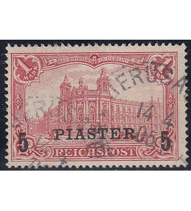 Deutsche Post Trkei Nr. 20 II gestempelt geprft