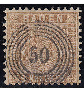 Baden Nr. 15 b gest. geprft