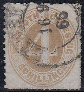 Schleswig-Holstein Nr. 17 gestempelt und geprft