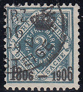 Wrttemberg Nr. 107 gestempelt geprft