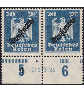 Deutsches Reich Dienstmarke Nr. 108 HAN U postfrisch
