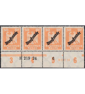 Deutsches Reich Dienstmarke Nr. 111 HAN U+A
