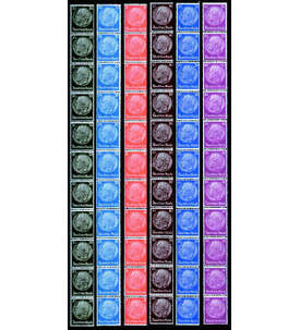 Dt. Reich Nr. 517-518,521-524 Hindenburg als Elferstreifen