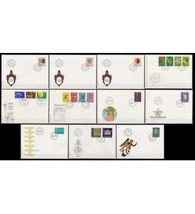 Liechtenstein 1971 FDC Ersttagsbriefe