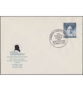 Berlin Nr. 87 FDC              Beethoven