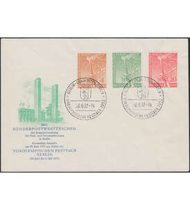 Berlin Nr. 88-90 FDC           Olympiade 1952