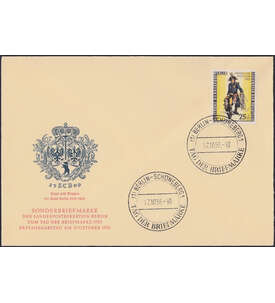 Berlin Nr. 131 FDC             Postillion 1955