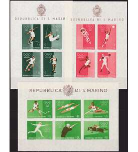 San Marino - 3 Sportblocks