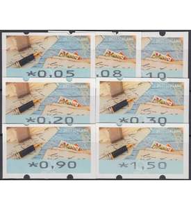 BRD Bund ATM8 VS1 postfrisch ** 5/8/10/20/30/90/150 Cent Briefmarken 2017 mit Nr.