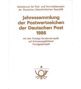 DDR-Ersttagsblatt-Jahrbuch1986