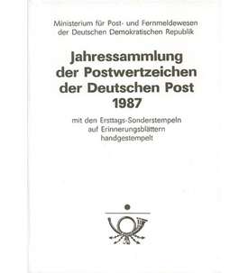 DDR-Ersttagsblatt-Jahrbuch1987