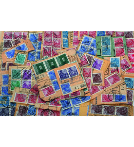 DDR Paketkarten Abschnitte 5 Jahres-Plan