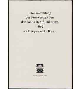 BRD Bund Jahressammlung 1992