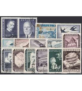 sterreich 1953 gestempelt Nr. 981-995