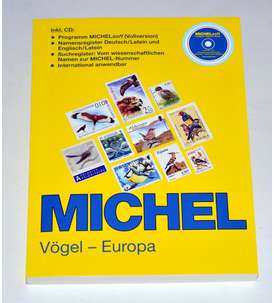 MICHEL Briefmarkenkatalog Vögel - Europa 1.Auflage NEU mit CD