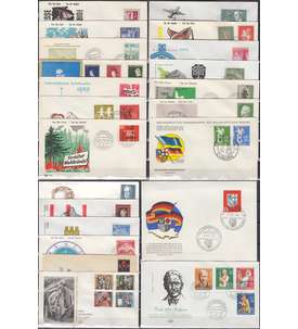 Saar 22 Ersttagsbriefe FDC