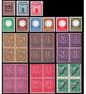 Deutsches Reich Dienstmarken postfrisch
