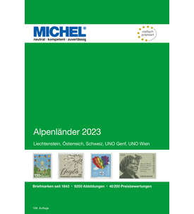 Michel Europa - Band 1 2023 Alpenlnder  B-Ware