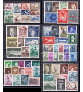 sterreich 1955 - 1960 postfrisch - komplett