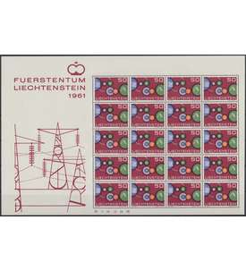 Liechtenstein Nr. 414 postfrisch **  CEPT 1961 Kleinbogen