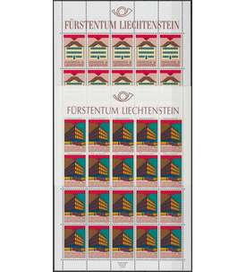 Liechtenstein Nr. 984-85 postfrisch ** CEPT 1990 Kleinbogen