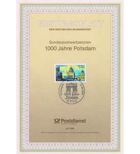 BRD Ersttagsbltter  STADT 