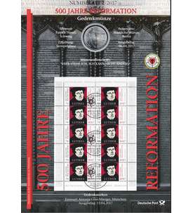 BRD Numisblatt 2/2017 Martin Luther