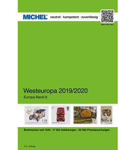 MICHEL-Katalog Europa 2019/20 Band 6 (EK6) Westeuropa