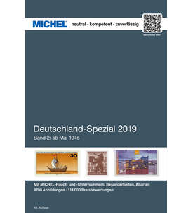MICHEL Katalog Deutschland-Spezial 2019 Band 2 in Farbe ehem. VP 89,90 Euro
