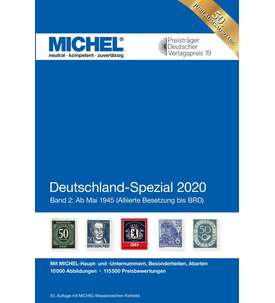 MICHEL Katalog Deutschland-Spezial 2020 Band 2 in Farbe